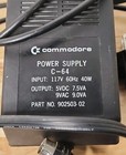 Commodore 64 Genuine Oem Power Supply 902503-02 C64 Computer 7-pin