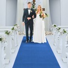 360gsm Blue Carpet Runner Wedding Award Party Event Aisle Rug Diy Cutting 3 33ft