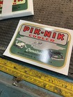 Pik Nik Vintage Reproduction Decals Ice Chest Water Jug Cooler