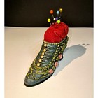 1791   Vintage Victorian Style Shoe Pin Cushion