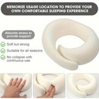 Neck Travel Pillow Memory Foam Neck Pillow Comfort Compact Ergonomic For Travel