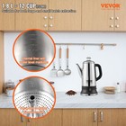 Vevor 12-cup Electric Percolator Coffee Pot Stainless Steel Body Coffee Maker
