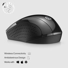 Hp X3000 G3 Wireless Mouse - Black  15-month Battery  Side Grips For Control  Tr