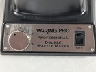 Waring Pro Professional Double Waffle Maker Wwm1200 Belgian Waffle Iron Tested