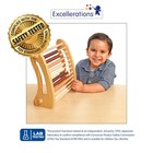 Wooden Abacus - Natural - 12 h By 11 w - Math  Counting Beads