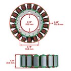 Stator   Gasket For Honda Vt700c Vt-700c Shadow 700 1984 1985 1986 1987