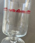 Vintage Usair Airlines 4 Ounce Wine Glasses Set Of 6 New In Box 