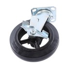 8  Heavy Duty Industrial Casters Set Of 4  4400lbs Capacity  2 Brake   2 Swivel 