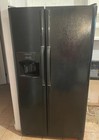 Frigidaire 25 5cu Ft Side By Side Refrigerator Ice Maker Frs26kf6eb Black Fridge
