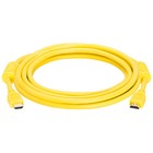 Yellow Hdmi Cable With Ferrite Cores 10ft 28awg Cord For Tv Monitor Pc Ps4 Xbox