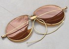 Rare Authentic Vtg Original Ww2 Folding Aviator Teardrop Zero Pilot Sunglasses 