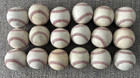 18 Official Rawlings Mlb Game Used Baseballs Robert Manfred Jr
