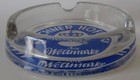      Vintage Munchner Hofbrau Glass Ashtray Hb Munich German Beer West Germany