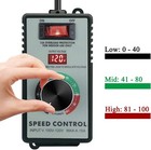 Variable Speed Controller For Router Fan Electric Motor Rheostat 120v Adjuster