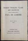 Paul De Lamerie Antique English Sterling Silver Clark Art Institute 1953 Catalog