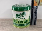 Vintage Fairmont Imperial Ice Cream Tin Bucket Advertising Parkersburg Wv 32oz