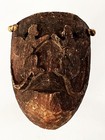 Old Oaxacan Mexican Etla Oaxaca Carved Wood Flying Monkey Folk Art Dance Mask