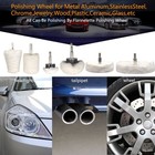 Tworider 6 Pcs Buffing Wheel For Drill buffing Pad Polishing 2 Inches