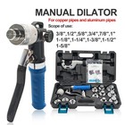 Manual Hydraulic Tube Expander Set For Copper Tubing Swaging 3 8   -1-5 8    Hvac