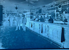 3 Vintage Photo Negatives photos-wallace Drug Store bar Interiors Early 1900 s