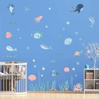 Removable Cute Ocean Animals Wall Decals For Kids Bedroom Nursery Playroom Ba   
