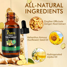 2pcs Ginger Nail Treatment  Nails Growth Serum  Nail Repair Cuticles Oil  Ginger