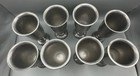 Vintage Wilton Armetale Plough Tavern Goblets Set Of 8 Pewter Style 7 
