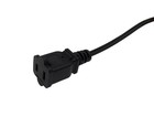 Extension Cord 12ft  Polarized Us 2-prong Male-female Extension Power Cord  Spt2