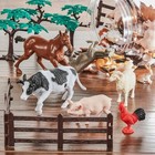 Adventure Force Farm Animals 55 Piece Jumbo Bucket Play Set New
