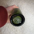 Antique Green Blown Glass Bottle Three Piece Mold 8 5  H See The Craftsmenship