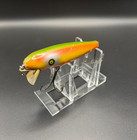 Vintage Pflueger  palomine  Minnow Wood Rainbow Glass Eye Fishing Lure