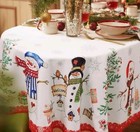 Christmas Tablecloth  Christmas Table Cloth 60 In X 84 In 