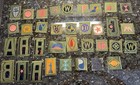 Extremely Rare Set Of 35 Original Wwi Liberty Loan Patches 