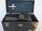 Vintage Argus Pa-100 Slide Projector With Wooden Case - Works 1940 s