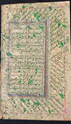 Vintage Antique Rare Old Illuminated Persian arabic Handwritten Leaf 