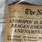 Vintage 2 11 84 New York Times Newspaper Andropov Is Dead In Moscow At 69    