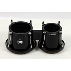 Meinl Headliner Fiberglass Bongo Black  6-3 4 In  And 7-1 2 In  197881424169 Ob