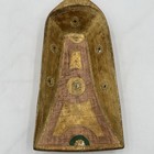 Italian Florentine Large Gold Gilt Wood Scoop Spoon Wall Hanging Italy Vtg