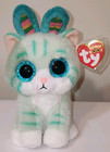 Ty Beanie Boos 2025 Gumdrop The Cat W  Easter Bunny Ears  6 Inch  New Plush Toy