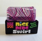 Needoh Nice Berg Swirl  Xl Giant Nee Doh Squishy Swirl Cube Pink Purple   Black