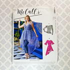 Women s Top Sewing Pattern Mccall s  R10627  New Uncut Ff  Sizes 18w-24w