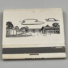 Vintage Matchbook Cover  Posado Toledo Motel  Mansfield  La  Gmg