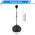 Punching Bag Freestanding Reflex Speed Boxing Bag Training Adjustable