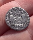 Rare 2 Bc - 4 Ad Augustus Octavian Denarius Roman Empire Ancient Silver Old Coin