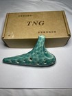 Tng Emerald Alto C Ocarina Flute With 12 Holes And Carrying Case