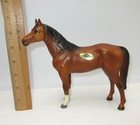 Vintage Josef Originals Bay Thorobred Brown Race Horse Thoroughbred Racing