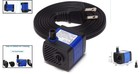 Compact 50gph Submersible Pump With Adjustable Flow For Aquariums   Hydroponics