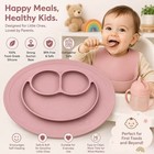Ezpz Mini Mat Silicone Suction Plate   Placemat Baby Toddler     Choose Color