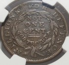 Ngc Vf  1837  Merchants Exchange   Not One Cent For Tribute  hard Times  Token