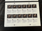 1991 United Nations Vienna Human Rights Sc  123-4 Mnh Full Panes Sheets Scv  25